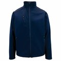 Game Workwear The Evoke Soft Shell Jacket, Navy, Size Medium 7750
